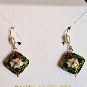 JCM 14k gold earrings